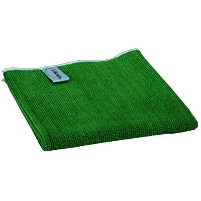 Vikan 691132 Basic Microfiber Cloth, Green, 320 mm Length, 320 mm Width, 3 mm Height, Pack of 5 Vikan 691132 Basic Microfiber Cloth, Green, 320 mm Length, 320 mm Width, 3 mm Height, Pack of 5