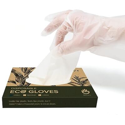 joeji's Kitchen joeji's Biodegradable Disposable Gloves Small 100pcs – PLA, Latex Free Compostable Food Gloves, Cornstarch Cooking Gloves Box, Latex Free, Eco Catering Gloves, Plant Based joeji's Kitchen joeji's Biodegradable Disposable Gloves Small 100pcs – PLA, Latex Free Compostable Food Gloves, Cornstarch Cooking Gloves Box, Latex Free, Eco Catering Gloves, Plant Based