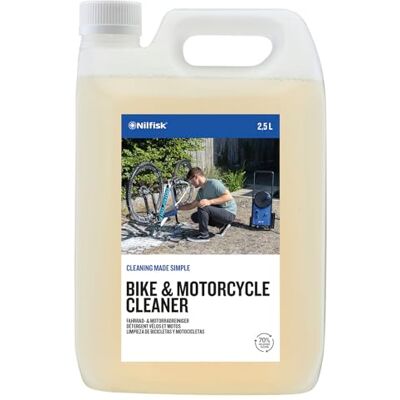 Nilfisk Bike & Motorcycle Cleaner Pressure Washer Detergent for Two-Wheeled Vehicles (2.5 L) Nilfisk Bike & Motorcycle Cleaner Pressure Washer Detergent for Two-Wheeled Vehicles (2.5 L)