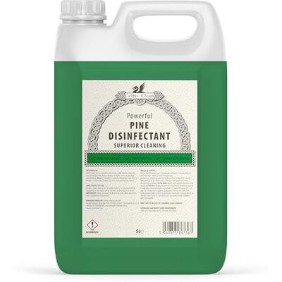 Celtic Clean Pine Disinfectant Concentrate Multi-Purpose Floor & Surface Cleaner, Kills 99.9% of Germs, Long-Lasting Fresh Pine Scent, Heavy-Duty General Purpose Cleaning Liquid 5 Litre Celtic Clean Pine Disinfectant Concentrate Multi-Purpose Floor & Surface Cleaner, Kills 99.9% of Germs, Long-Lasting Fresh Pine Scent, Heavy-Duty General Purpose Cleaning Liquid 5 Litre