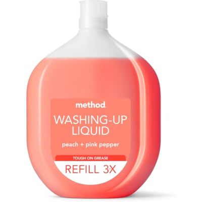 Method - Washing Up Liquid Refill - Peach + Pink Pepper Method - Washing Up Liquid Refill - Peach + Pink Pepper