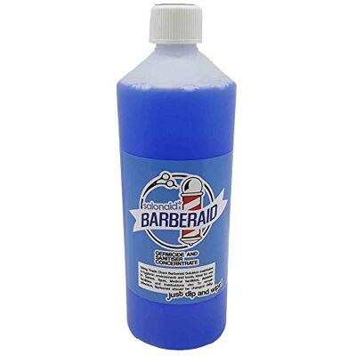 Trade Chemicals Barberaid Disinfectant Solution for Salon, Medical, Athletics Barberaid (1L) Trade Chemicals Barberaid Disinfectant Solution for Salon, Medical, Athletics Barberaid (1L)