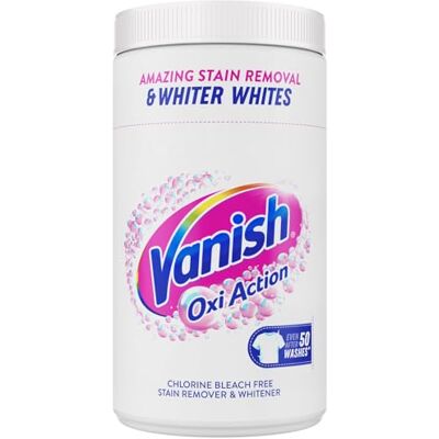 Vanish Whites 2.1 kg Oxi Action Powder Fabric Stain Remover - Stain Remover Vanish Whites 2.1 kg Oxi Action Powder Fabric Stain Remover - Stain Remover