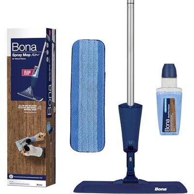 Bona Spray Mop Air Kit for Wood Floors, Blue Bona Spray Mop Air Kit for Wood Floors, Blue