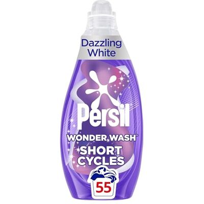 Persil Wonder Wash Laundry Detergent Dazzling White, 55 washes (1.485 L) Persil Wonder Wash Laundry Detergent Dazzling White, 55 washes (1.485 L)