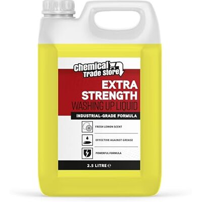 Chemical Trade Store Concentrated Washing Up Liquid Lemon 2.5 Litre Chemical Trade Store Concentrated Washing Up Liquid Lemon 2.5 Litre