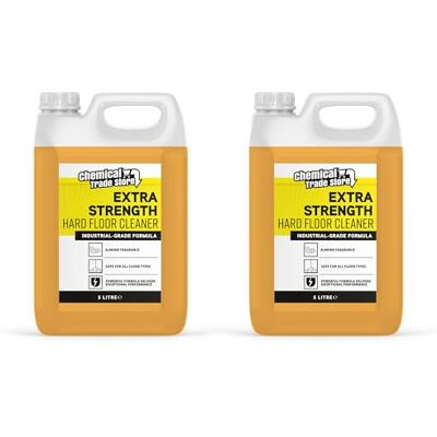 Chemical Trade Store Hard Floor Cleaner 2 x 5L Safe for Tile, Stone, Laminate, LVT Powerful Daily Use Floor Cleaning Solution Chemical Trade Store Hard Floor Cleaner 2 x 5L Safe for Tile, Stone, Laminate, LVT Powerful Daily Use Floor Cleaning Solution