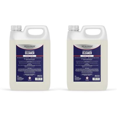 McKLords Heavy Duty Floor Cleaner, 10 Litre (2x5 Litre) Clear McKLords Heavy Duty Floor Cleaner, 10 Litre (2x5 Litre) Clear