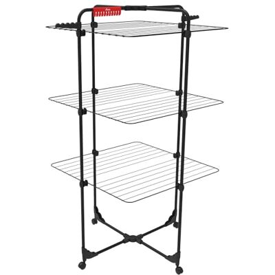 Vileda Ultimate Mixer 3 Tier Airer, 30m Drying Space, Holds 2 Wash loads Vileda Ultimate Mixer 3 Tier Airer, 30m Drying Space, Holds 2 Wash loads
