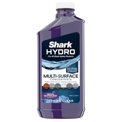 Shark Hydro Multi-Surface Cleaner Refill 1 Litre with Odour Neutraliser, Hard Floor Cleaning Solution, Compatible with Hydro Hard Floor Cleaner WD210 & WD110, 4967FFJ200UK Shark Hydro Multi-Surface Cleaner Refill 1 Litre with Odour Neutraliser, Hard Floor Cleaning Solution, Compatible with Hydro Hard Floor Cleaner WD210 & WD110, 4967FFJ200UK