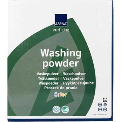 ABENA Washing Powder 5 kg Jumbo Pack of Non scented Washing Detergent for light coloured clothing, Laundry Powder that's gentle on even the most sensitive skin. ABENA Washing Powder 5 kg Jumbo Pack of Non scented Washing Detergent for light coloured clothing, Laundry Powder that's gentle on even the most sensitive skin.