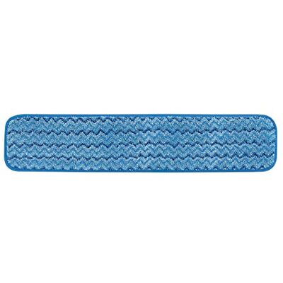 Rubbermaid Commercial Products Microfiber Damp Mop Pad, 24-inch, Blue (FGQ41100BL00) Rubbermaid Commercial Products Microfiber Damp Mop Pad, 24-inch, Blue (FGQ41100BL00)