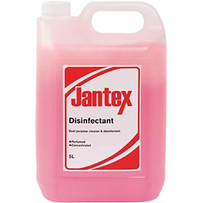 JANTEX Concentrate Disinfectant & Floor Cleaner (2x5Ltr) JANTEX Concentrate Disinfectant & Floor Cleaner (2x5Ltr)