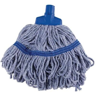 Scot Young L344 Rot Free Mop Head, 14" Diameter, Blue Scot Young L344 Rot Free Mop Head, 14" Diameter, Blue