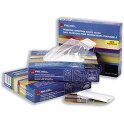 Rexel Plastic Waste Bags for Wide Entry Shredders, 175L Capacity, Pack of 100, 40095, Dark Blue Rexel Plastic Waste Bags for Wide Entry Shredders, 175L Capacity, Pack of 100, 40095, Dark Blue