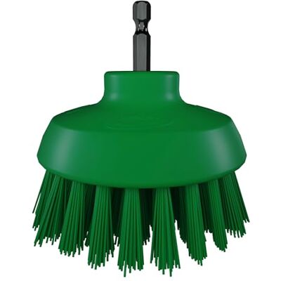 Vikan 8700 HyDrive Round Brush Ø90mm Very Hard Drill Cleaning Food Grade (Green) Vikan 8700 HyDrive Round Brush Ø90mm Very Hard Drill Cleaning Food Grade (Green)