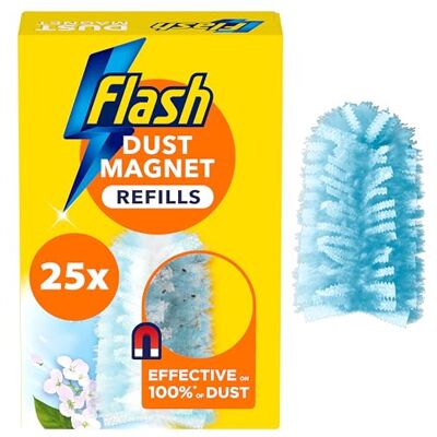 FLASH Dust Magnet Scented Duster Refills, 25 Units FLASH Dust Magnet Scented Duster Refills, 25 Units