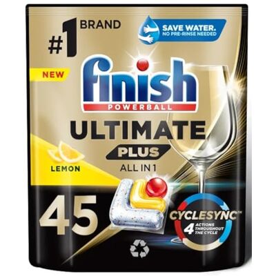 Finish Dishwasher Cleaner Scent : LEMON Size: Pack fo 2, 250ml each Deep Cleans Dishwasher Finish Dishwasher Cleaner Scent : LEMON Size: Pack fo 2, 250ml each Deep Cleans Dishwasher