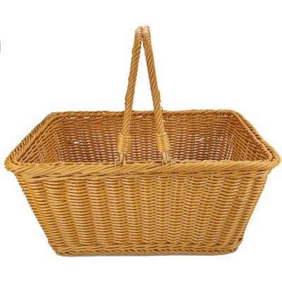 ANRUIDE Wicker storage basket,Storage Container, Storage Bins Rectangular Basket,Arts and Crafts.Brown 16 ANRUIDE Wicker storage basket,Storage Container, Storage Bins Rectangular Basket,Arts and Crafts.Brown 16
