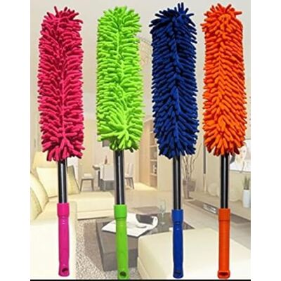 HK Online XL Extendable TELESCOPIC DUSTER -Wet or Dry Microfibre Chenille Duster HK Online XL Extendable TELESCOPIC DUSTER -Wet or Dry Microfibre Chenille Duster