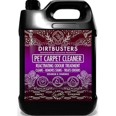 Dirtbusters Pet Carpet Cleaner Shampoo (5L), Dirtbusters Pet Carpet Cleaner Shampoo (5L),