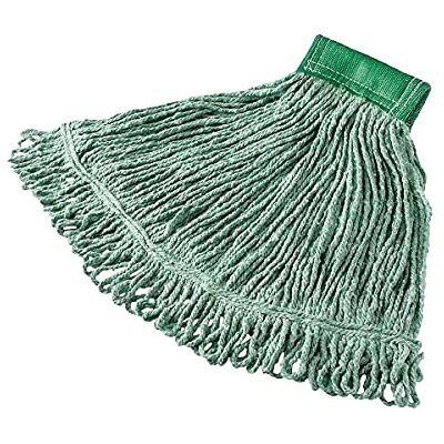 Rubbermaid Commercial Products Rubbermaid Commercial Super Stitch Mop, Medium, Green, 5" Band, Replacement Mop Head, Heavy Duty Quality, Commercial Grade Rubbermaid Commercial Products Rubbermaid Commercial Super Stitch Mop, Medium, Green, 5" Band, Replacement Mop Head, Heavy Duty Quality, Commercial Grade