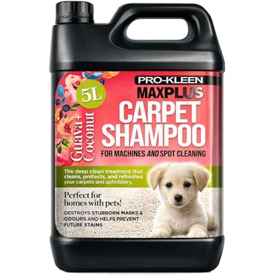 Pro-Kleen 5L Coconut & Guava Carpet Cleaner - Carpet Cleaner Pro-Kleen 5L Coconut & Guava Carpet Cleaner - Carpet Cleaner