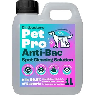 Dirtbusters Anti-Bac Spot Cleaning Solution (1L) Dirtbusters Anti-Bac Spot Cleaning Solution (1L)