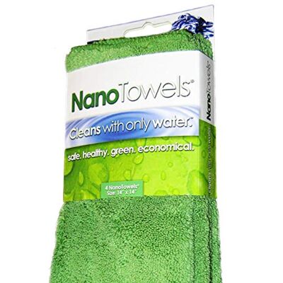 Life Miracle Amazing Eco Fabric That Cleans Virtually Any Surface With Only Water No More Paper Towels 14 x 14 in Green Life Miracle Amazing Eco Fabric That Cleans Virtually Any Surface With Only Water No More Paper Towels 14 x 14 in Green