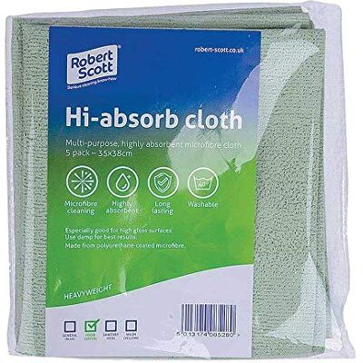 Robert Scott & Sons - Hi-Absorb Microfibre - Microfibre Cloth Robert Scott & Sons - Hi-Absorb Microfibre - Microfibre Cloth