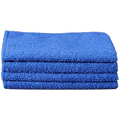 Unger All-Purpose Streak-Free Microfiber Cloths, 4 Pack 12” x 12” Wet & Dry Cleaning Towels for Kitchen, Furniture, Appliances, Electronics & Glass, Reusable Cleaning Supplies Unger All-Purpose Streak-Free Microfiber Cloths, 4 Pack 12” x 12” Wet & Dry Cleaning Towels for Kitchen, Furniture, Appliances, Electronics & Glass, Reusable Cleaning Supplies