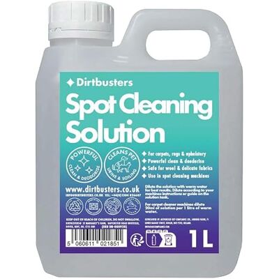 Dirtbusters Spot Cleaning Solution (1L) Carpet Cleaner Shampoo Dirtbusters Spot Cleaning Solution (1L) Carpet Cleaner Shampoo