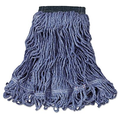 Rubbermaid Commercial Products Rubbermaid Commercial Swinger Loop Wet Mop Head, Blue, FGC15206BL00 Rubbermaid Commercial Products Rubbermaid Commercial Swinger Loop Wet Mop Head, Blue, FGC15206BL00