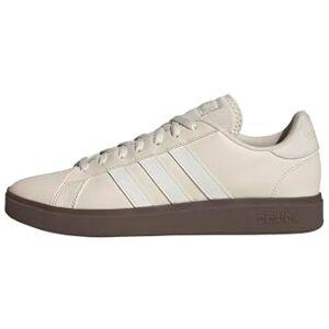 adidas Men's Grand Court Base 2.0 Shoes, Wonder White/core White/GUM5, 5 UK adidas Men's Grand Court Base 2.0 Shoes, Wonder White/core White/GUM5, 5 UK