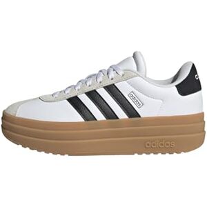 adidas Unisex Kids VL Court Bold Shoes Junior, Cloud White/Core Black/Gum, 4 UK adidas Unisex Kids VL Court Bold Shoes Junior, Cloud White/Core Black/Gum, 4 UK
