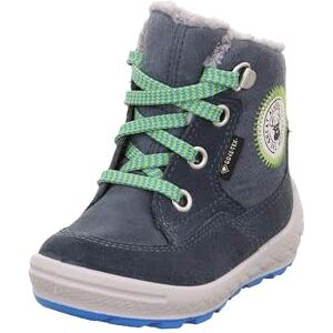 Superfit Boys' Blue Lace-up Boots - Kids' Shoes - 27 EU Superfit Boys' Blue Lace-up Boots - Kids' Shoes - 27 EU
