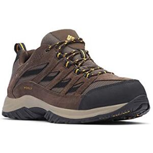 Columbia Men's Crestwood Waterproof Hiking Shoe, Mud/Squash, 7 UK Columbia Men's Crestwood Waterproof Hiking Shoe, Mud/Squash, 7 UK