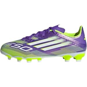 adidas Unisex Kids F50 League Multi Ground Football Boots Kids, Purple Rush/FTWR White/Lucid Lemon, 10 UK Child adidas Unisex Kids F50 League Multi Ground Football Boots Kids, Purple Rush/FTWR White/Lucid Lemon, 10 UK Child
