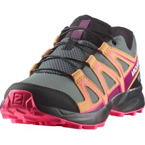Salomon Unisex Kids Speedcross Trail Running Shoe, Sedona Sage Papaya Knockout Pink, 12 UK Salomon Unisex Kids Speedcross Trail Running Shoe, Sedona Sage Papaya Knockout Pink, 12 UK