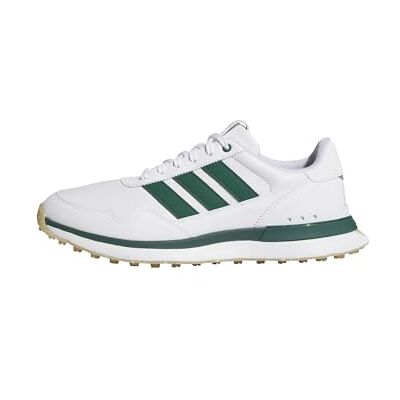 adidas Men's S2G 26 Leather Spikeless Golf FTWR White/Collegiate Green/Gum 3 7 UK 40 2/3 EU adidas Men's S2G 26 Leather Spikeless Golf FTWR White/Collegiate Green/Gum 3 7 UK 40 2/3 EU