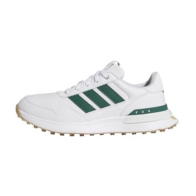 adidas Women's S2G 26 Leather Spikeless Golf Shoe, FTWR White/Collegiate Green/Gum M2, 7.5 UK adidas Women's S2G 26 Leather Spikeless Golf Shoe, FTWR White/Collegiate Green/Gum M2, 7.5 UK