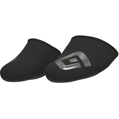ALE Alé Cycling Unisex Shield Toecovers, Black/Reflective, Small (37-39 EU) ALE Alé Cycling Unisex Shield Toecovers, Black/Reflective, Small (37-39 EU)