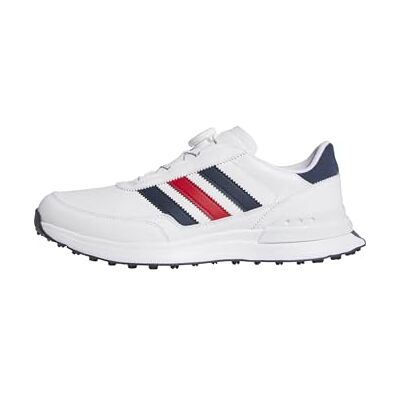 adidas Men's S2G 26 BOA Spikeless Golf Shoe, FTWR White/Collegiate Navy/Better Scarlet, 10.5 UK adidas Men's S2G 26 BOA Spikeless Golf Shoe, FTWR White/Collegiate Navy/Better Scarlet, 10.5 UK