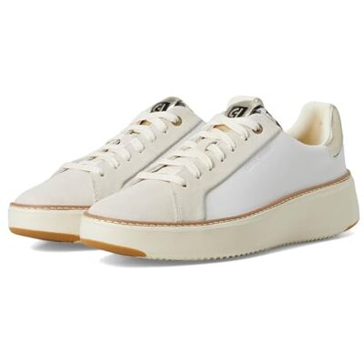 Cole Haan Womens Grandpro Topspin Court Sneaker, Optic White Leopard Print Leather, 5 UK Cole Haan Womens Grandpro Topspin Court Sneaker, Optic White Leopard Print Leather, 5 UK