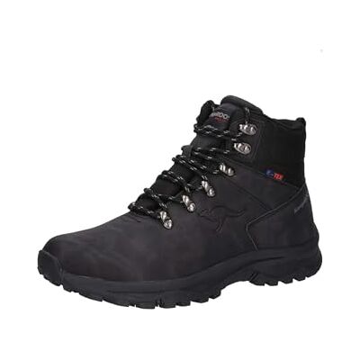 KangaROOS Men's K-ms Capt RTX Snow Boots, Jet Black Mono, 9 UK KangaROOS Men's K-ms Capt RTX Snow Boots, Jet Black Mono, 9 UK