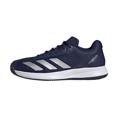 adidas Men's Courtflash Speed 2 Mens Tennis Shoes, Dark Blue/Silver met./FTWR White, 12 UK adidas Men's Courtflash Speed 2 Mens Tennis Shoes, Dark Blue/Silver met./FTWR White, 12 UK