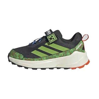 adidas Unisex Kids Minecraft Terrex Trailmaker 2 Hiking Shoes, Carbon/semi Lucid Lime/semi Impact Orange, 13 UK Child adidas Unisex Kids Minecraft Terrex Trailmaker 2 Hiking Shoes, Carbon/semi Lucid Lime/semi Impact Orange, 13 UK Child