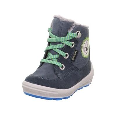 Superfit Boys' Blue Lace-up Boots - Kids' Shoes - 27 EU Superfit Boys' Blue Lace-up Boots - Kids' Shoes - 27 EU