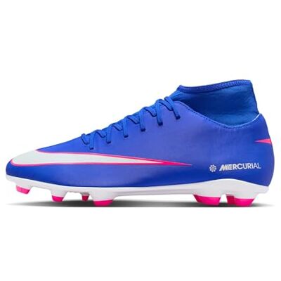 Nike Unisex Superfly 10 Club FG/MG Football Shoes, Racer Blue/White, 10.5 Nike Unisex Superfly 10 Club FG/MG Football Shoes, Racer Blue/White, 10.5