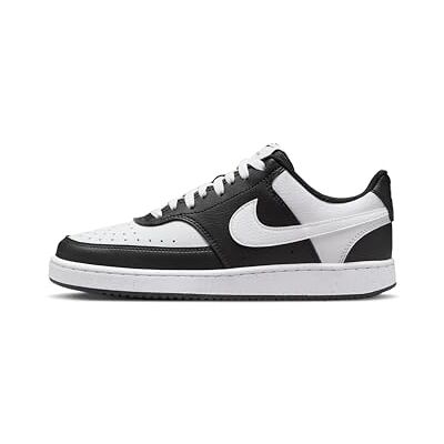 Nike Court Vision Low Next NAT Sneaker Black White Nike Court Vision Low Next NAT Sneaker Black White